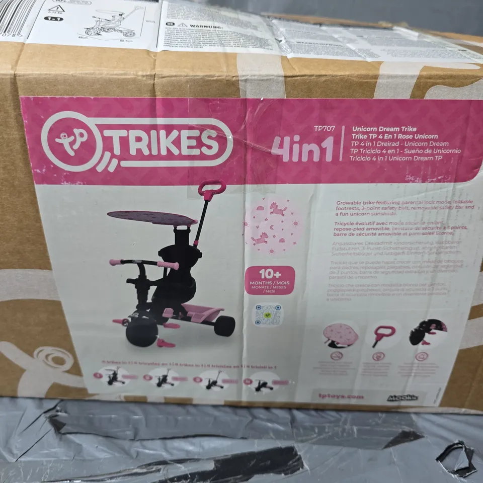 TP TRIKES 4-IN-1 UNICORN DREAM TRIKE