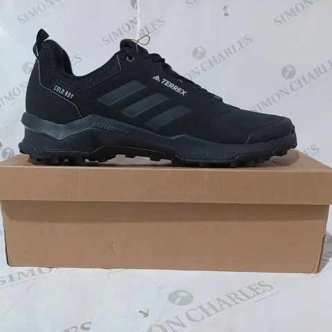 BOXED PAIR OF ADIDAS TERREX AX4 BETA SHOES IN BLACK UK SIZE 11.5