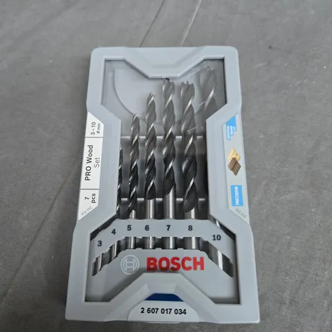 BOSCH - WOOD DRILL BIT SET (7 PCS.)