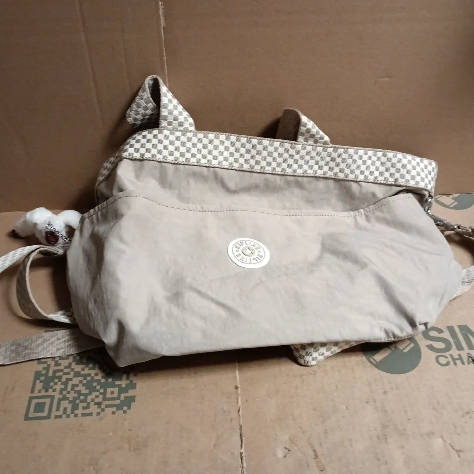 KIPLING NEEJA GREY TOTE BAG