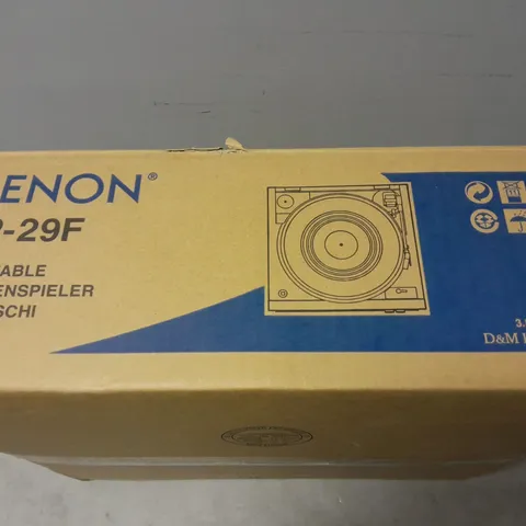 BOXED DENON DP-29F TURNTABLE 