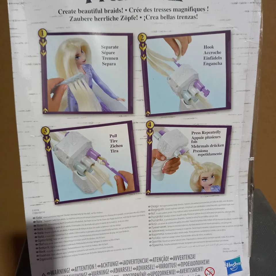 DISNEY FROZEN II SISTER STYLES FIGURE AND BRAIDING TOOL   7+