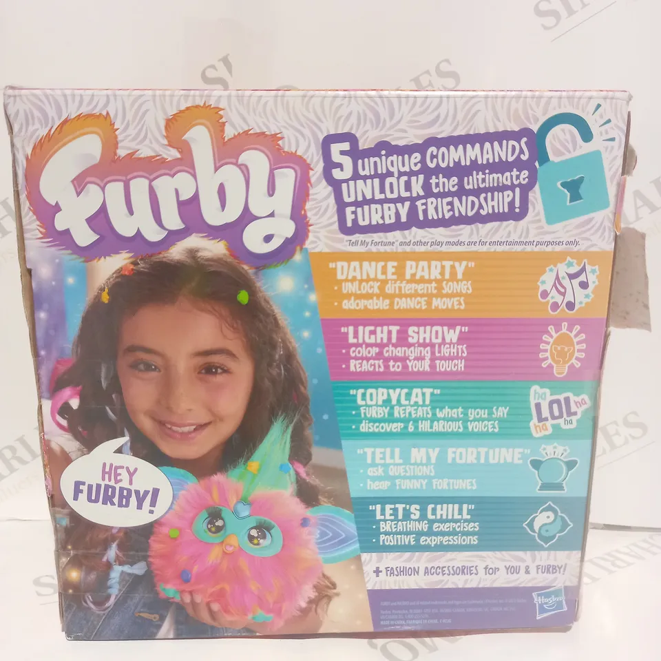 BOXED FURBY CORAL INTERACTIVE TOY RRP £74.99