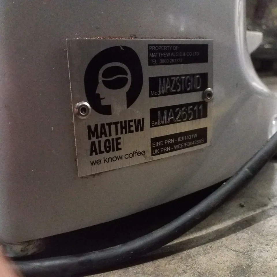 MAZZER LUIGI COMMERCIAL COFFEE GRINDER