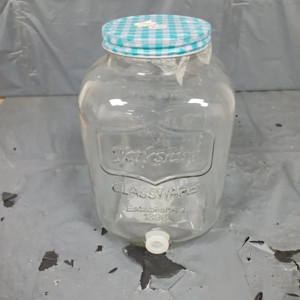 YORKSHIRE GLASSWARE DRINKS DISPENSER 5L - COLLECTION ONLY 