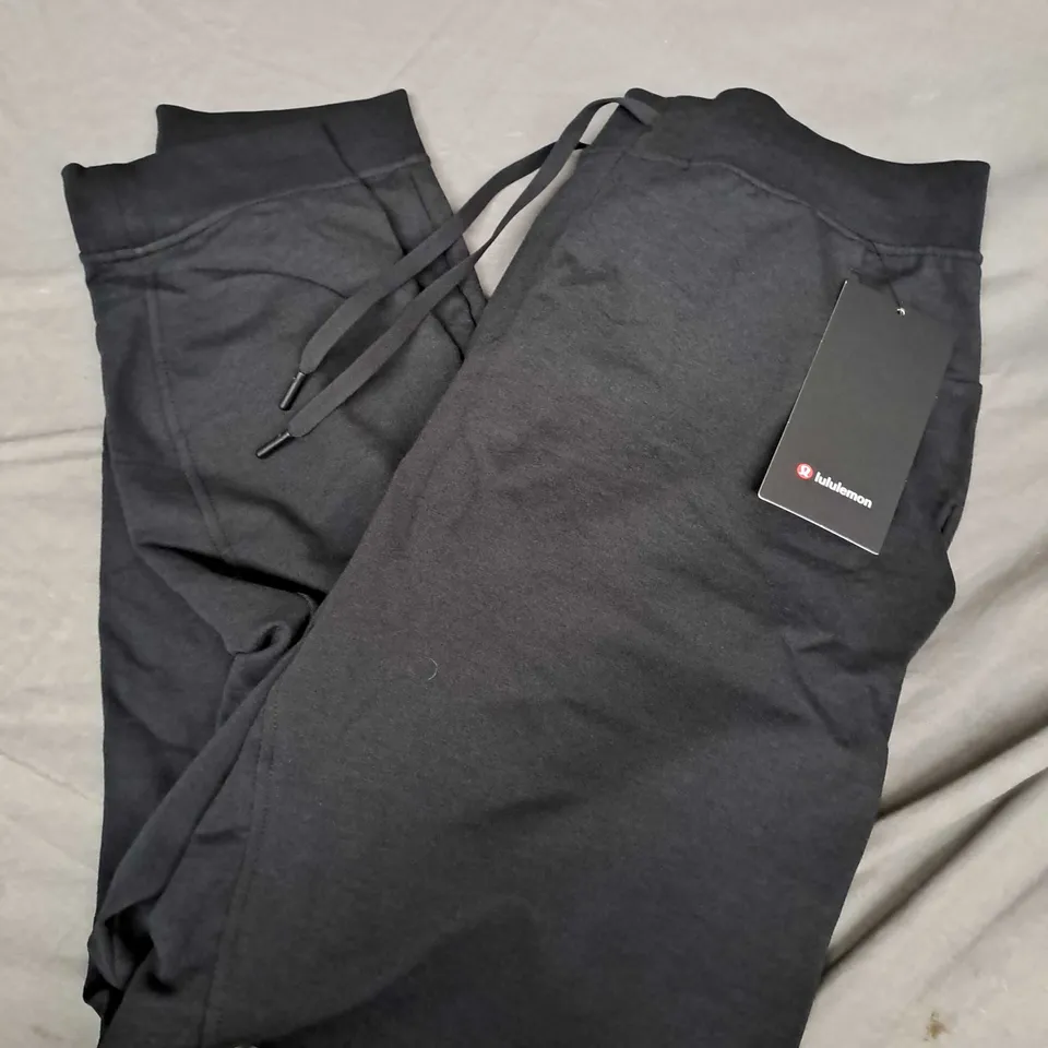 LULULEMON CITY SWEAT JOGGERS IN BLACK - XL