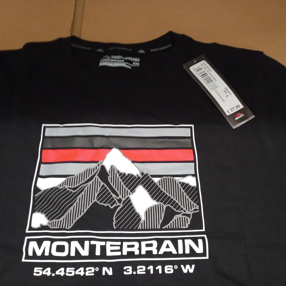 MONTERRAIN GEO PRINT T-SHIRT - S