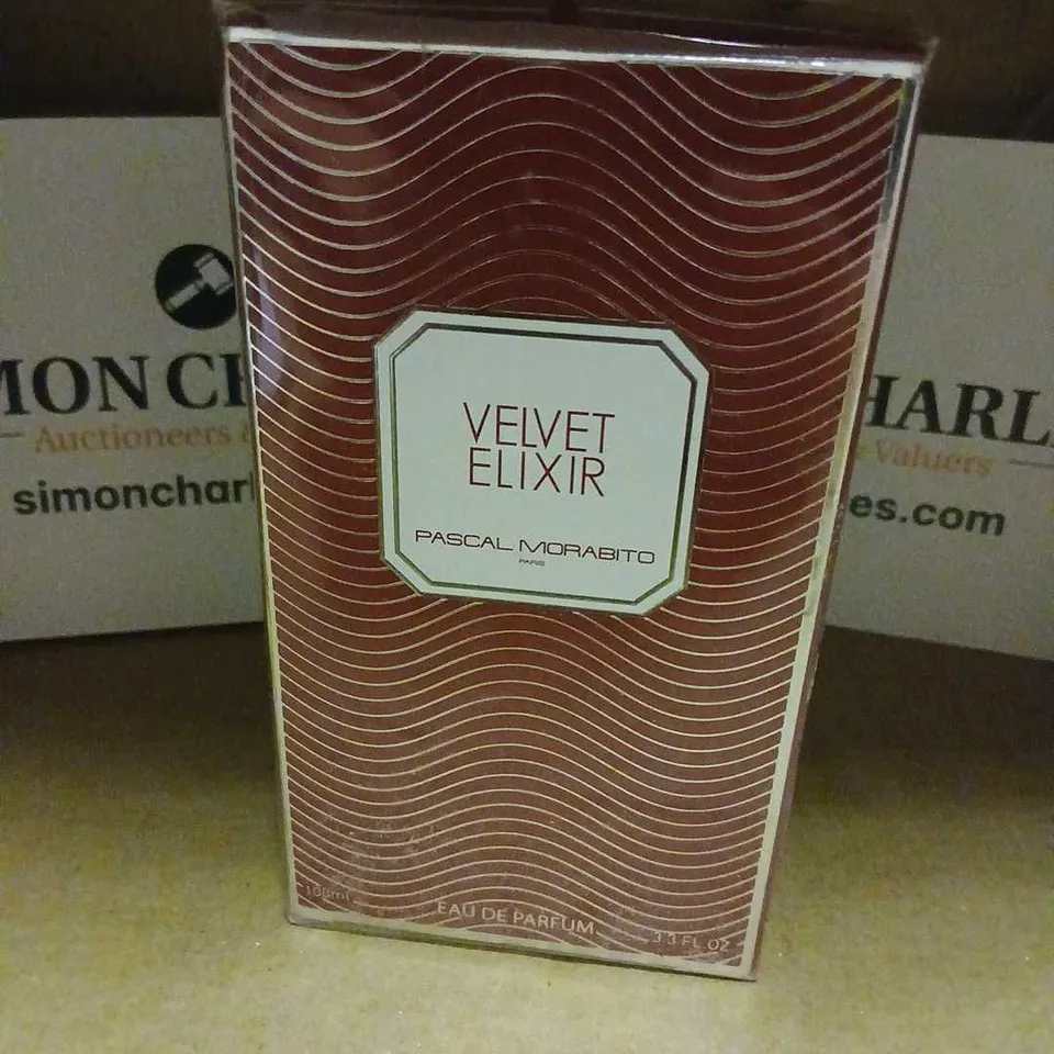 BOXED AND SEALED PASCAL MORABITO VELVET ELIXIR EAU DE PARFUM 100ML