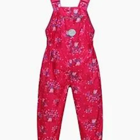 BRAND NEW REGATTA MUDDY PUDDLE PEPPA PIG DUNGARESS - UK 9-12M
