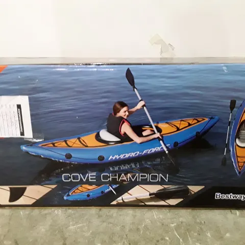 BOXED HYDRO-FORCE COVE CHAMPION 1 PERSON KAYAK