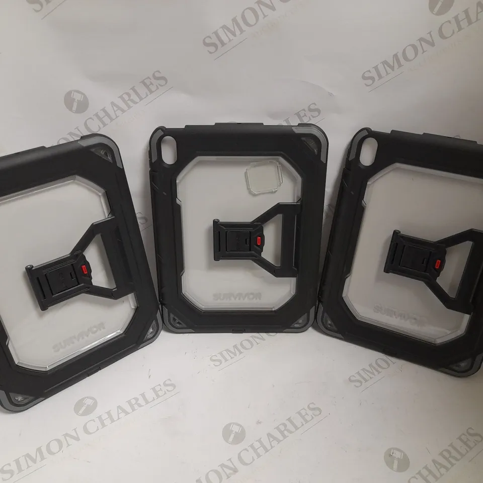 BOX OF 3 SURVIVOR IPAD PROTECTIVE CASES 
