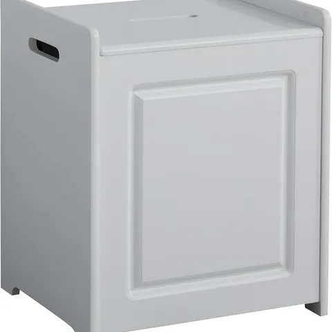 BOXED LLOYD PASCAL CHATWORTH LAUNDRY HAMPER - WHITE (1 BOX)