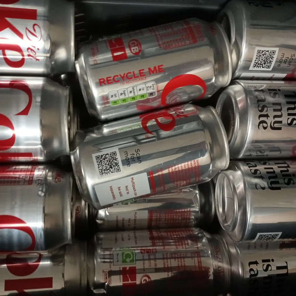 APPROXIMATELY 20 X 330ML CANS OF DIET COKE