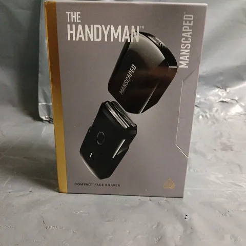 SEALED MANSCAPED THE HANDYMAN COMPACT FACE SHAVER