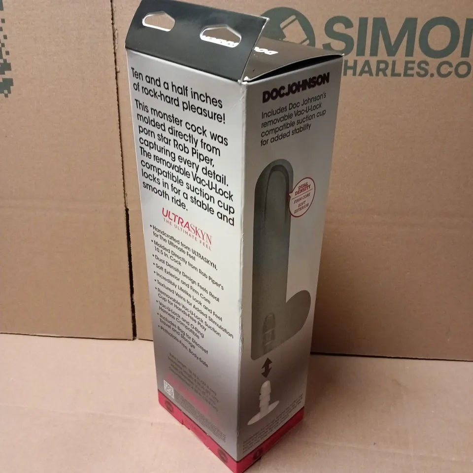 SIGNATURE COCKS ROB RIPPER DUAL DENSITY ULTRASKYN 10.5" DILDO