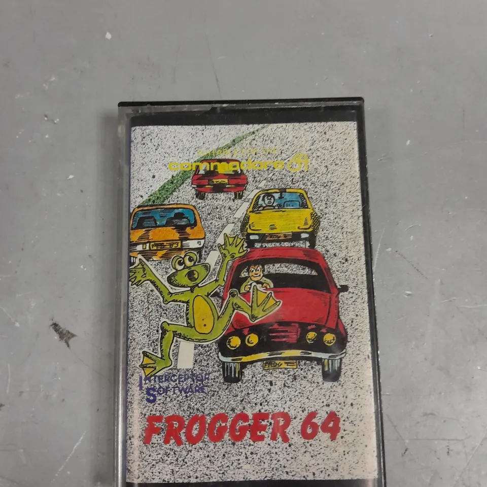 FROGGER 64 FOR COMMODORE 64 