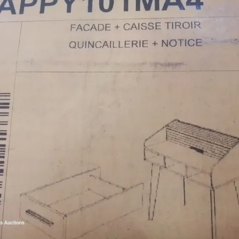 BOXED BUREAU PART