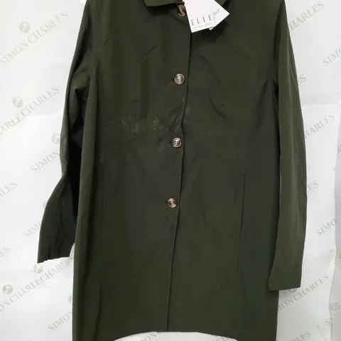 ELLE LADIES MAC FOREST NIGHT JACKET - SIZE 14