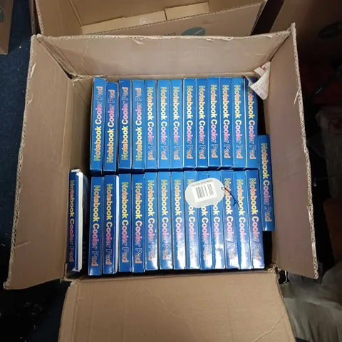 BOX OF APPROXIMATELY 28 NOTEBOOK COOLER PADS