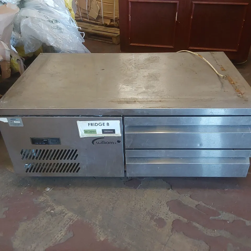 WILLIAMS UBC7-R1 CHEF'S BASE FRIDGE 2 DRAWER REFRIGERATOR 