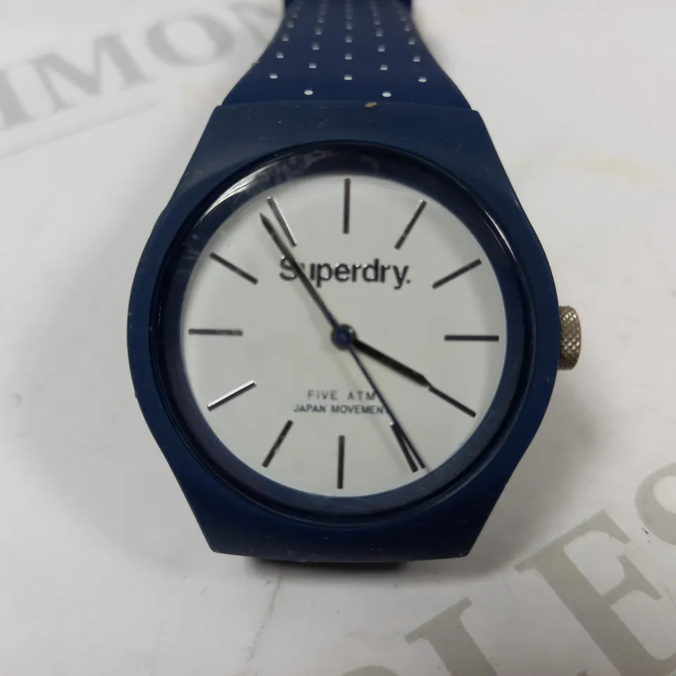 SUPERDRY LADIES URBAN BLUE WATCH