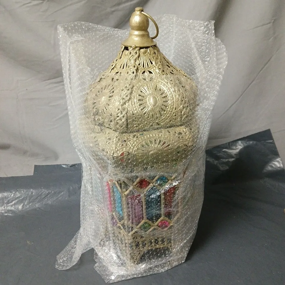 MOROCCAN TABLE LAMP BOXED