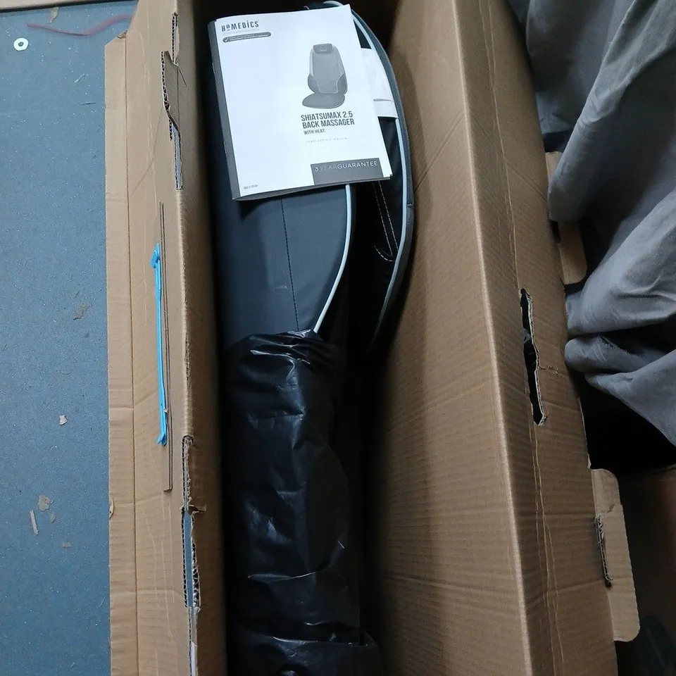 HOMEDICS SHIATSU MAX 2.5 BACK AND SHOULDER MASSAGER BOXED