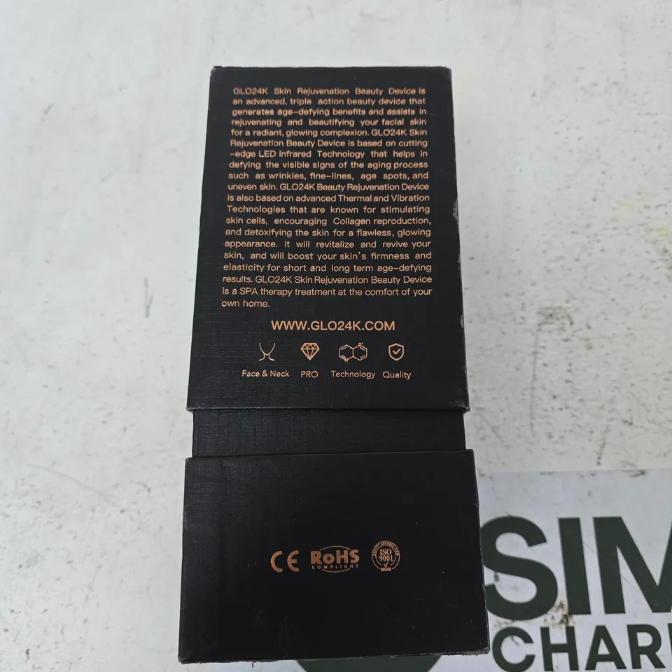 GLO24K SKIN REJUVENATION BEAUTY DEVICE – BOXED