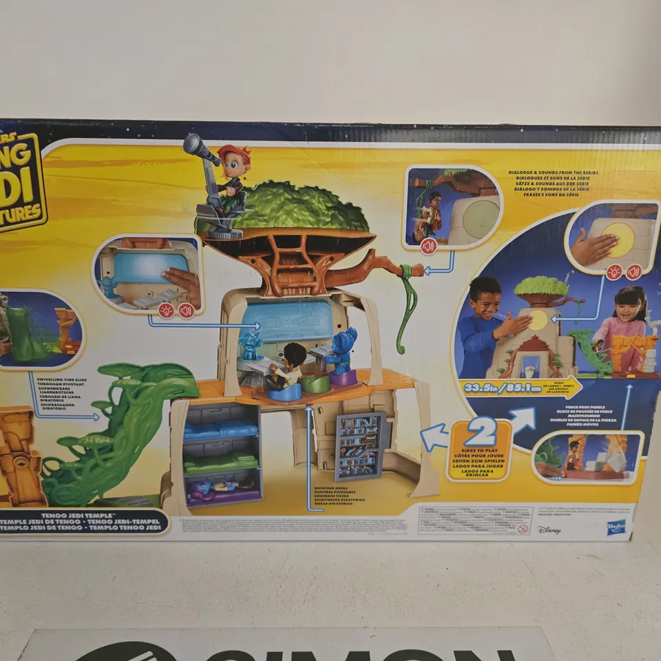STAR WARS: YOUNG JEDI ADVENTURES TEMPLE PLAYSET – BOXED