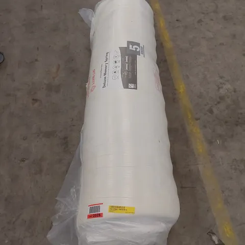 QUALITY BAGGED AND ROLLED 5FT KING SIZE OPEN COIL MATTRESS
