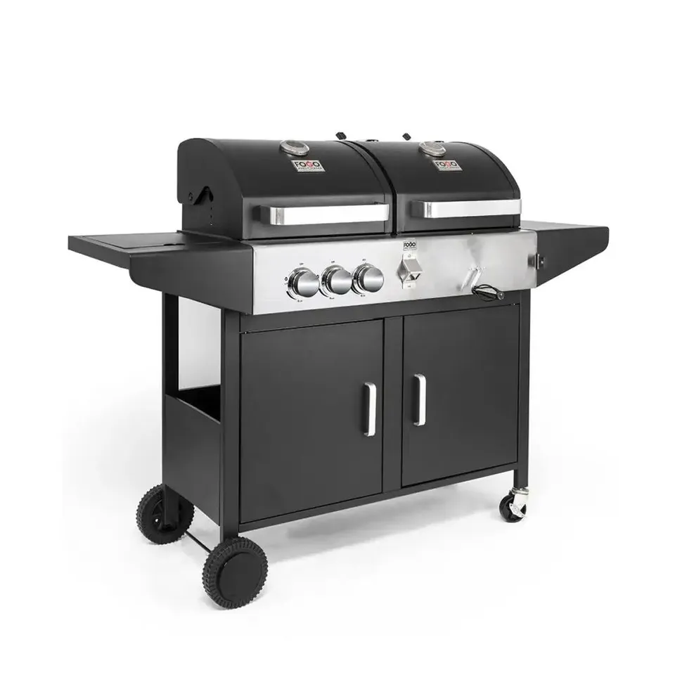 BRAND NEW BOXED FOGO & CHAMA ROQUITO DUAL FUEL COMBI GRILL/BBQ (1 BOX) RRP £495