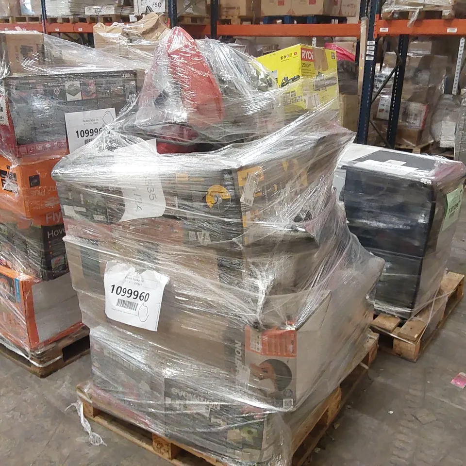 PALLET OF APPROXIMATELY 21 UNPROCESSED RAW RETURN HOUSEHOLD AND ELECTRICAL GOODS TO INCLUDE;