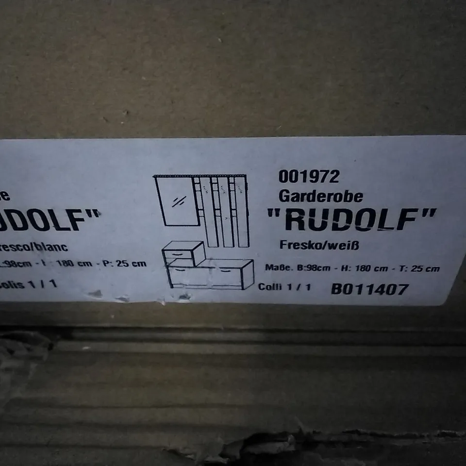 BOXED RUDOLF WARDROBE 