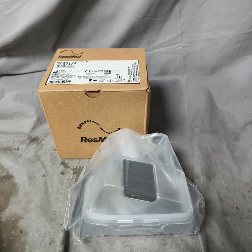 RESMED HUMIDIFIER CLEANABLE II WATER CHAMBER FOR CPAP – BOXED