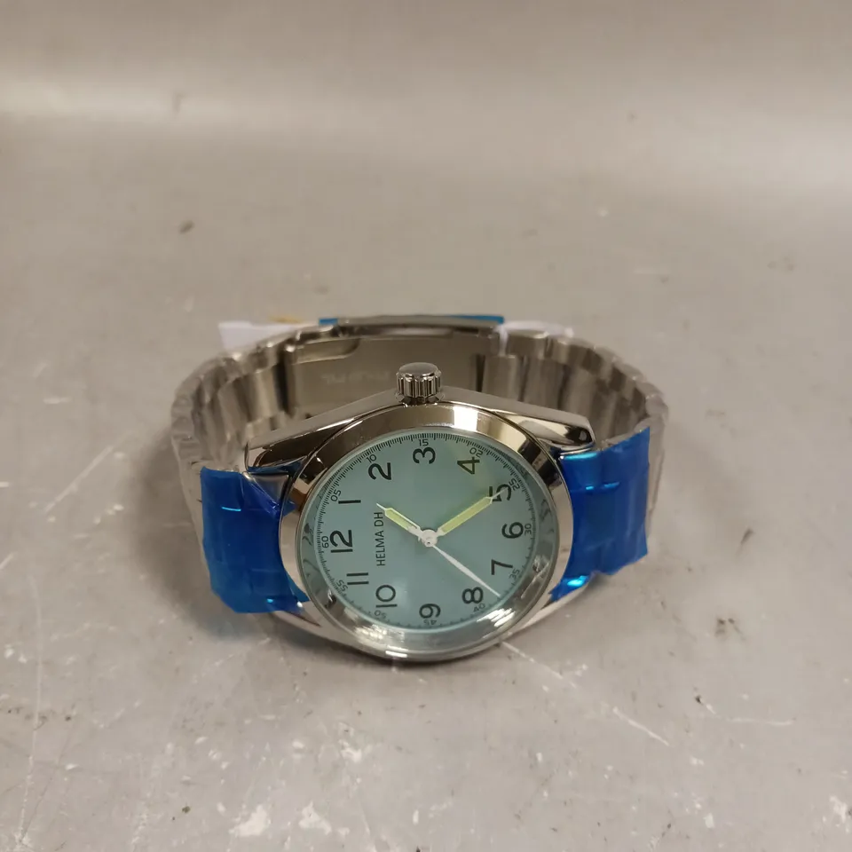 MENS HELMHA DH WATCH –  STAINLESS STEEL STRAP – 3ATM WATER RESISTANT