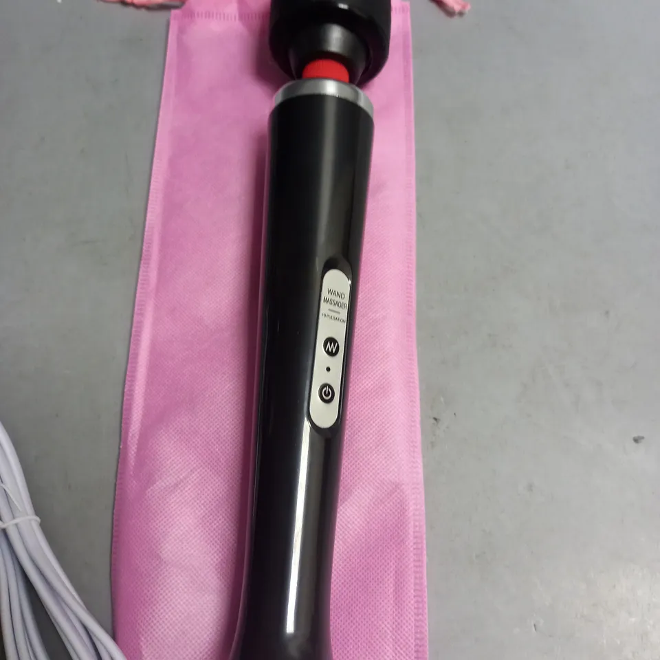 UNBOXED WAND MASSAGER BLACK