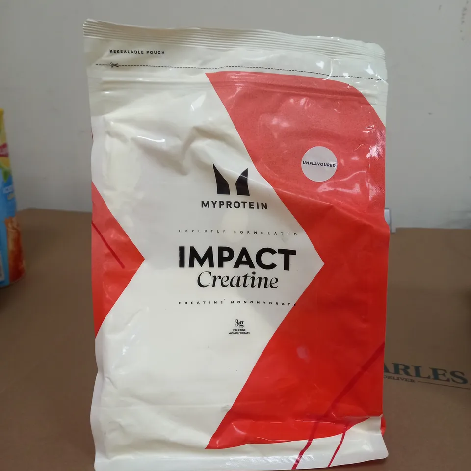 MYPROTEIN IMPACT CREATINE POWDER UNFLAVOURED 1KG