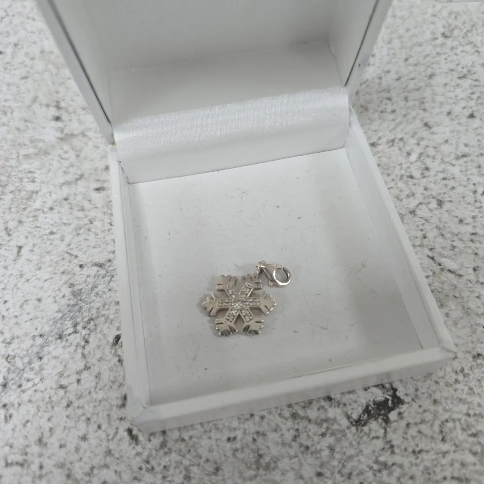 THOMAS SABO SNOWFLAKE CHARM – STERLING SILVER