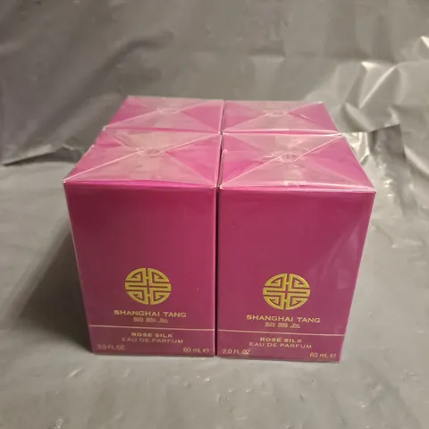 SEALED X4 SHANGHAI TANG ROSE SILK EAU DE PARFUM 60ML