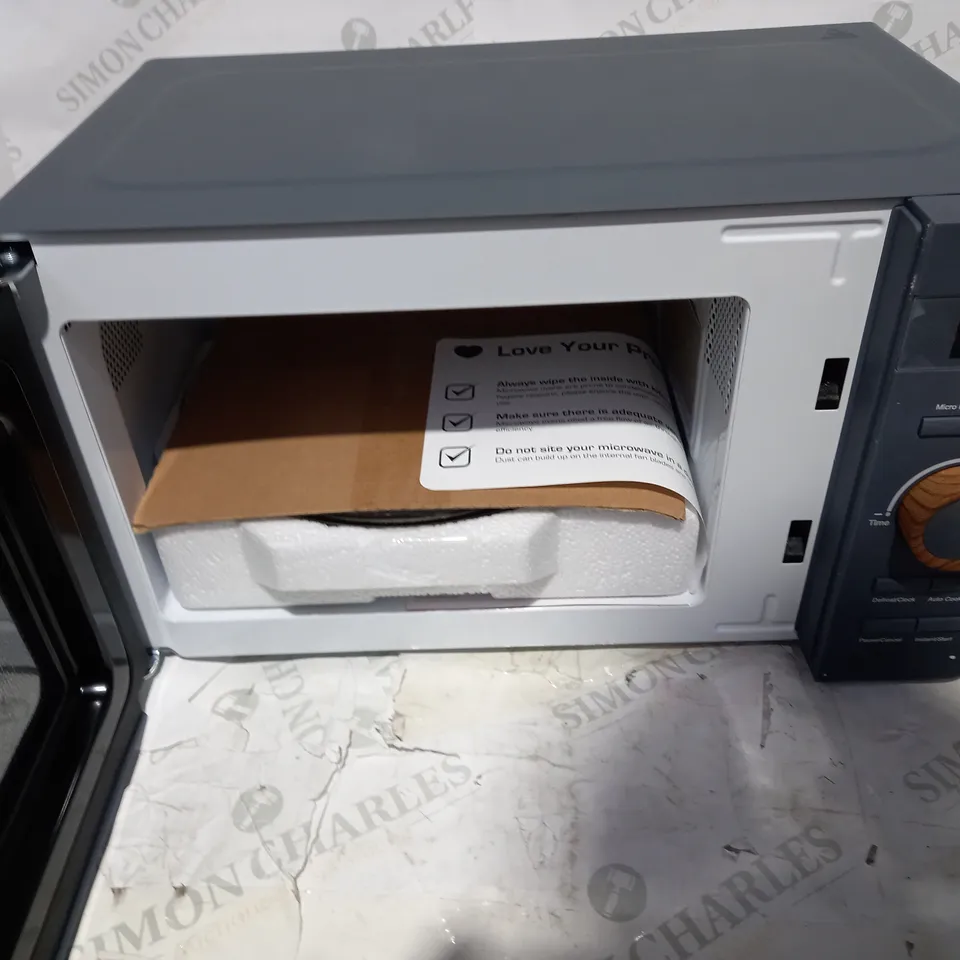SWAN 20L NORDIC DIGITAL LED MICROWAVE - GREY