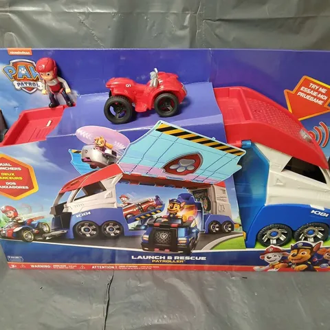 BOXED PAW PATROL LAUNCH & RESCUE PATROLLER