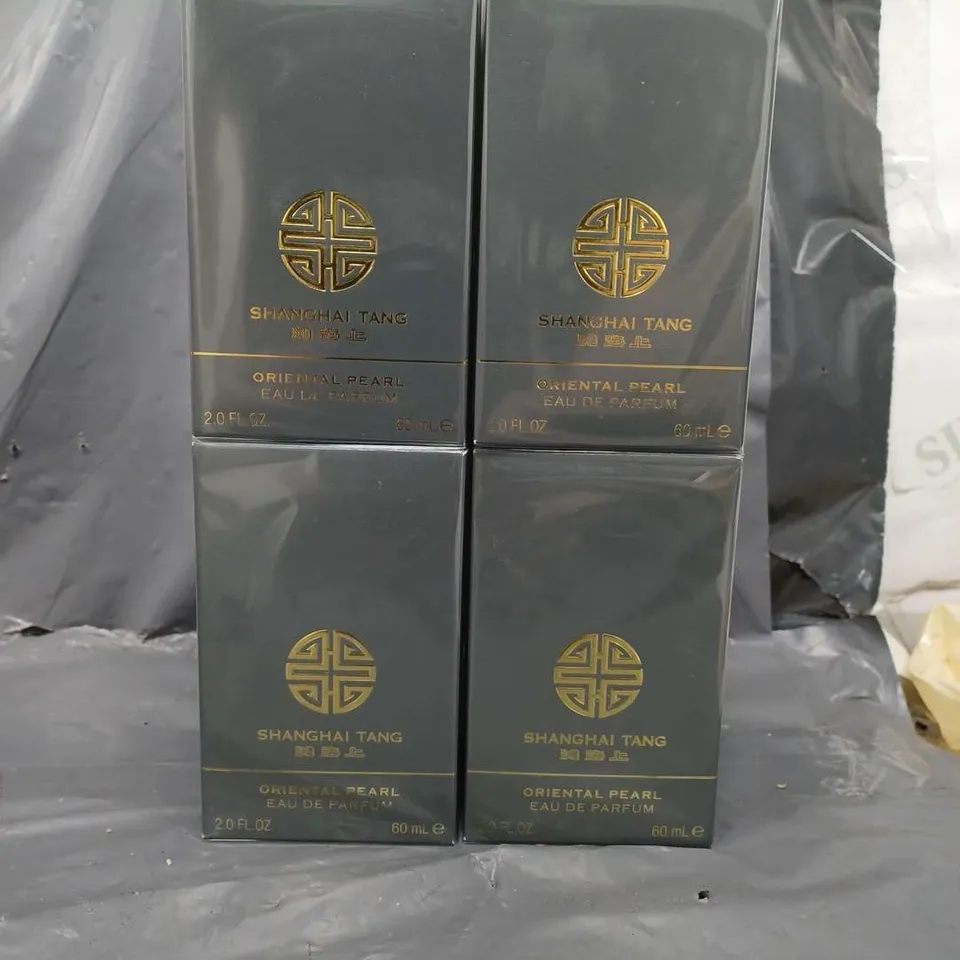 LOT OF FOUR SEALED SHANGHAI TANG ORIENTAL PEARL EAU DE PARFUM