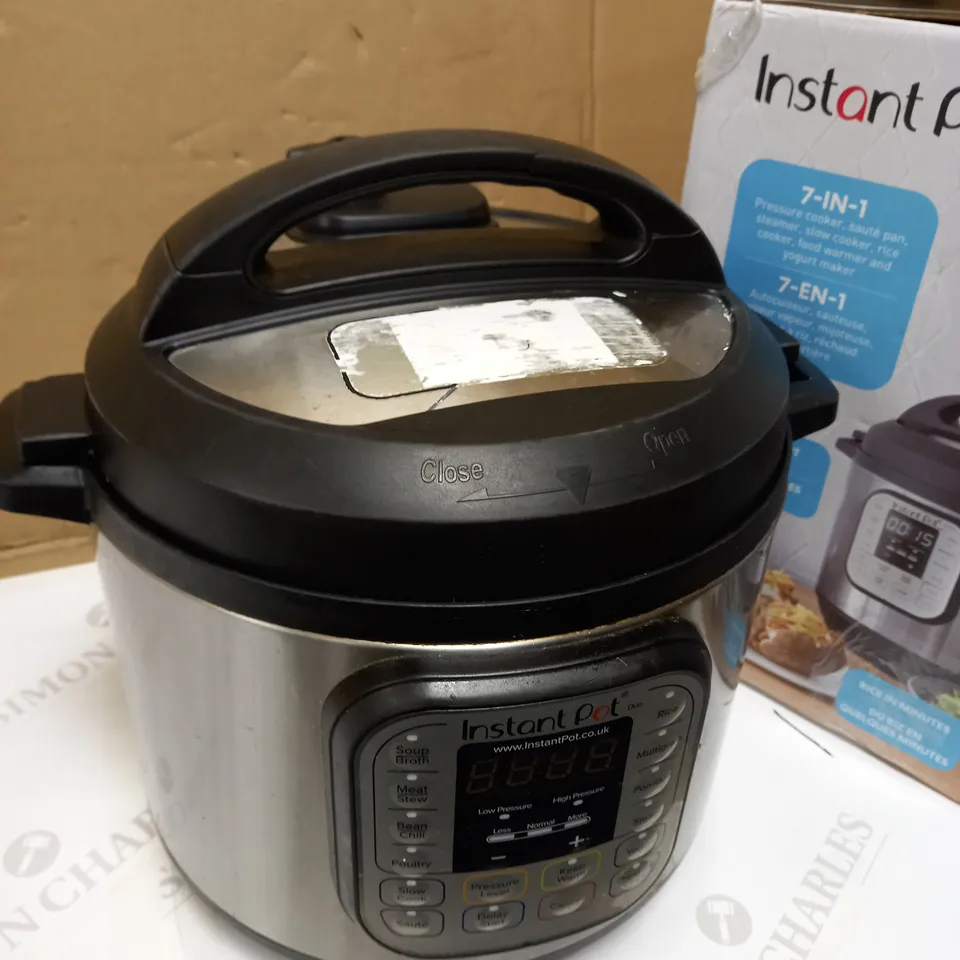 INSTANT POT DUO SMART PRESSURE COOKER