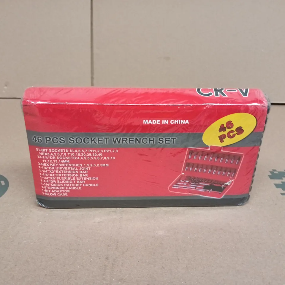 CR-V 46 PIECE SOCKET WRENCH SET SEALED