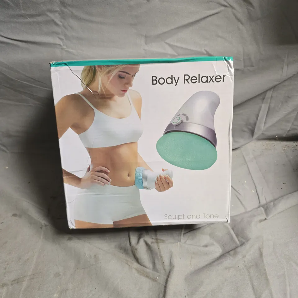 BODY RELAXER SCULPT & TONE HANDHELD MASSAGER – BOXED