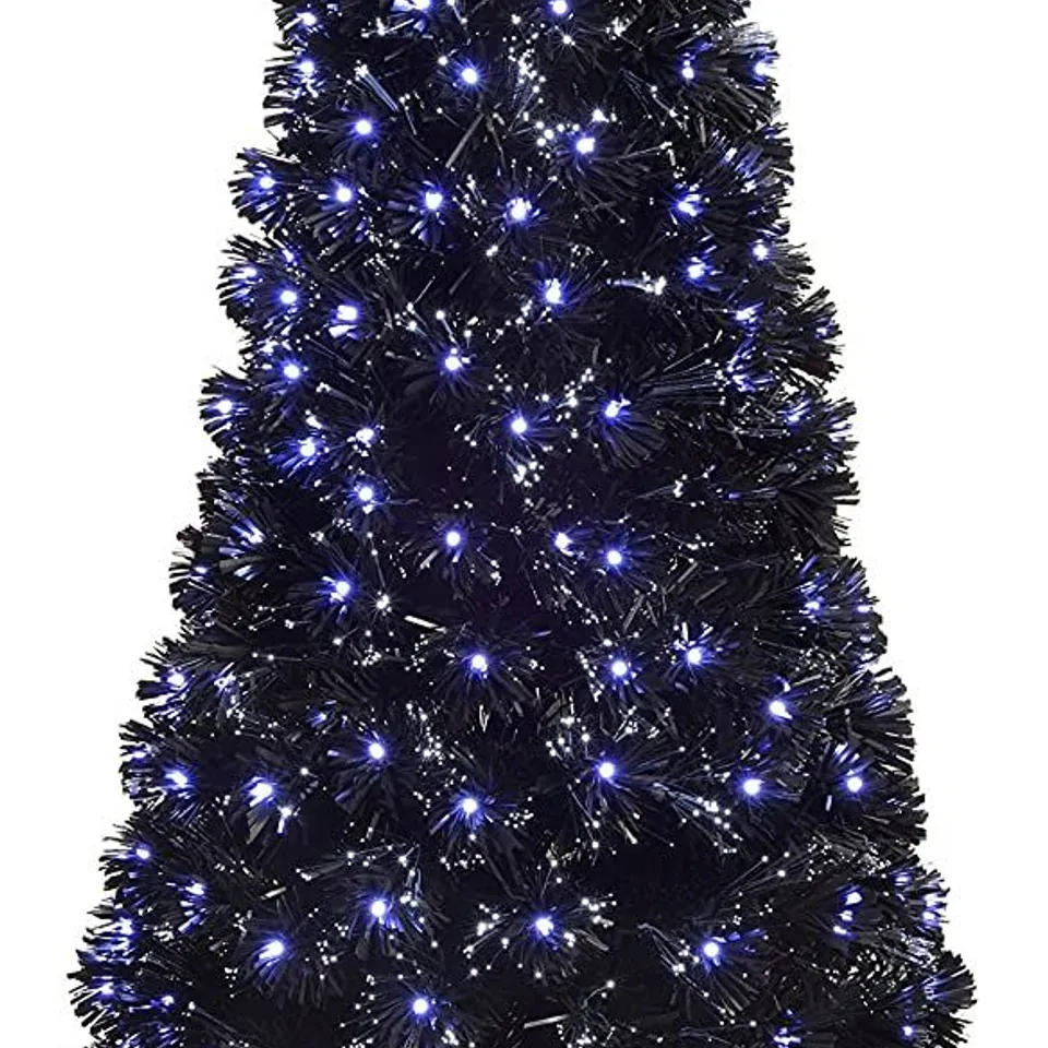 WERCHRISTMAS 7 FEET PRE-LIT SLIM CHRISTMAS TREE - COLLECTION ONLY