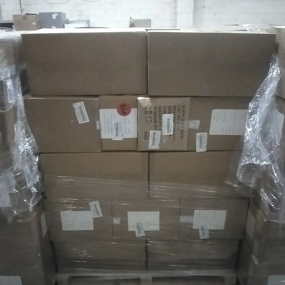 A PALLET TO CONTAIN APPROXIMATELY 70 WOMENS DESIGNER CLOTHES WHICH INCLUDE;JD WILLIAMS DRESSES, PANTS, VESTS ETC