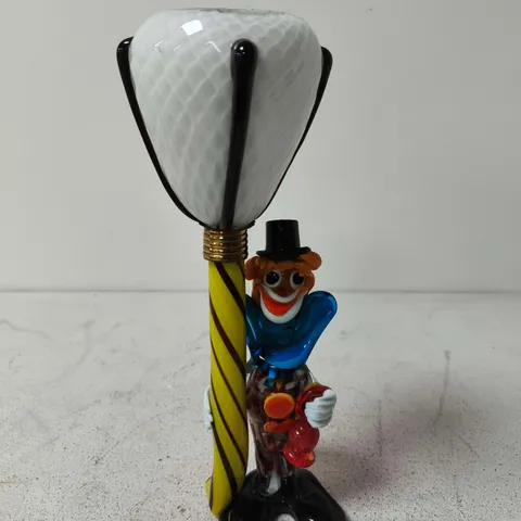 AMUSING MURANO CLOWN LAMP