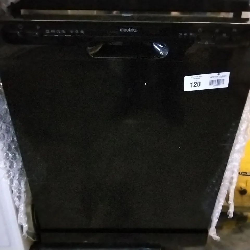 DESIGNER ELECTRIQ EQ60DWBLACK 12 PLACE FREESTANDING DISHWASHER BLACK