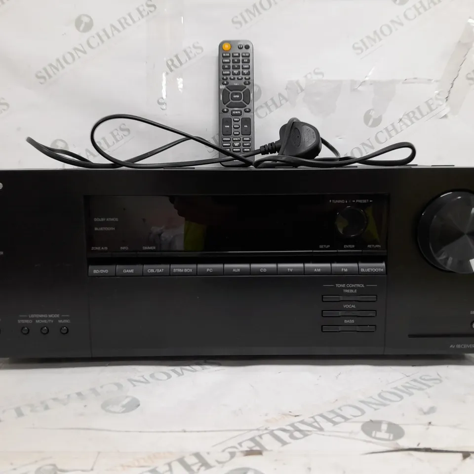 BOXED ONKYO TX-SR393 AMPLIFIER IN BLACK